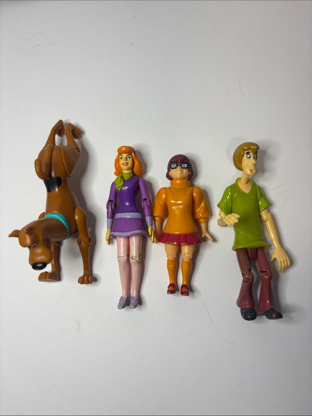 Scooby-Doo Action Figure Lot – Scooby, Shaggy, Velma & Daphne